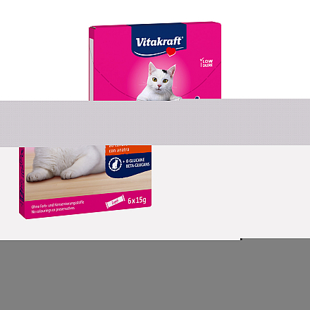 Vitakraft Liquid Snack eend en bèta-glucanen 6 x 15 gr