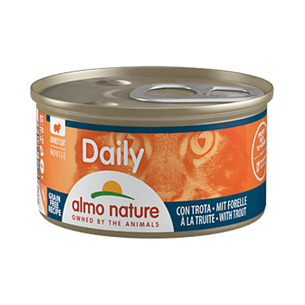 Almo Nature Kattenvoer Daily Mousse Forel 85 gr