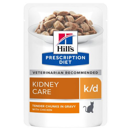 Hill's Prescription Diet Kattenvoer k/d Kip<br> 12 x 85 gr