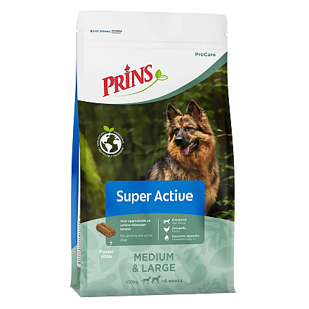 Prins hondenvoer ProCare Super Active 15 kg