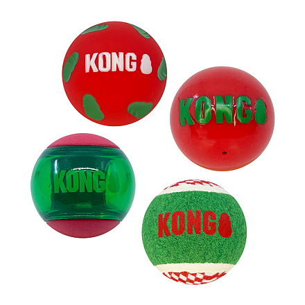 Kong Kerst Occasions Balls M 4 st