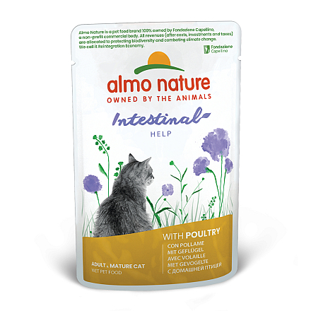 Almo Nature Kattenvoer Intestinal Help Gevogelte 70 gr