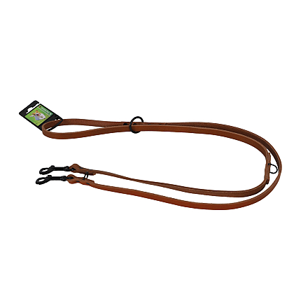 Dresseerlijn Comfortleder Cognac