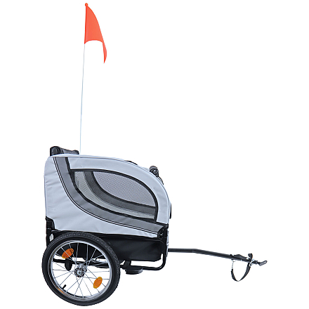 Hondenfietskar Runner 1 Black Edition Grijs/Grijs