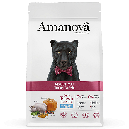 Amanova Kattenvoer Adult Turkey Delight<br> 4 kg