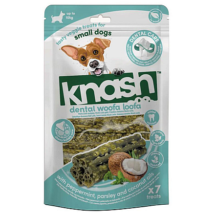 Knash Woofa Loofa Dental Mint & Parsley S 7 st