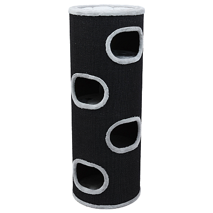 Krabton Sisal 4 Gaats Zwart/Grijs 123 x 45 cm