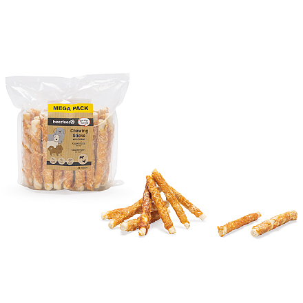 Beeztees Kauwsticks met Kip 15 cm 28 st