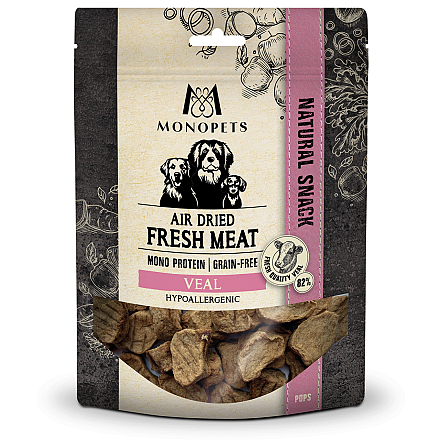 Monopets Air Dried Pops Veal 100 gr