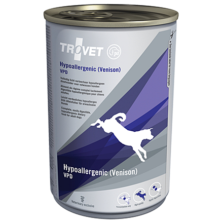Trovet Hondenvoer Hypoallergenic Venison VPD 400 gr