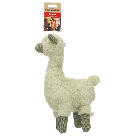 Flamingo Hondenspeelgoed Cino Alpaca Groen