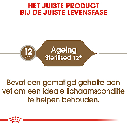 Royal Canin Kattenvoer Ageing Sterilised 12+ <br>2 kg
