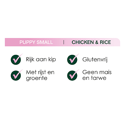 Premium Care Original Puppy Small Chicken & Rice 3 kg