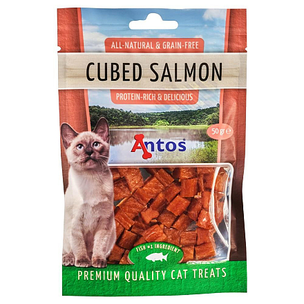 Antos kattensnack Cubed Salmon 50 gr