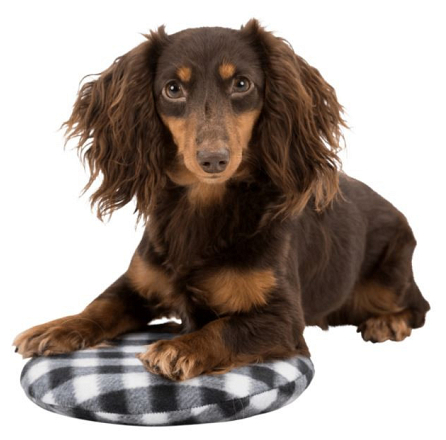 TRIXIE Warmtekussen voor de magnetron <br>26 cm zwart/wit