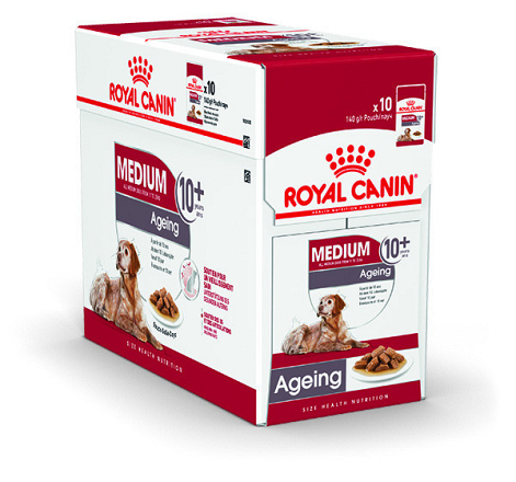 Royal Canin hondenvoer Medium Ageing 10+ 10 x 140 gr