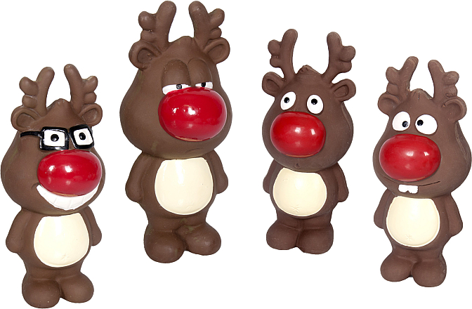 Kerstspeelgoed latex assorti