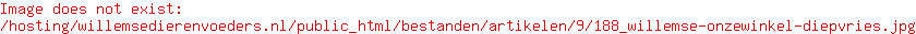 Vers vleesvoeding